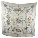 Hermes Paris Silk Scarf Les Chevaux des Moghols 1993 De Fougerolle - Hermès