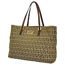 Fendi Tote Bag Zucchino Nylon Canvas