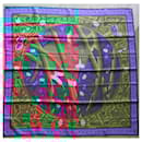 Hermès square titled 'Cave Felem' Very rare and sought after.