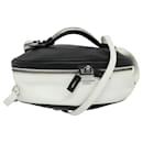 BALENCIAGA Hand Bag Leather 2way White Black 319797 Auth 123044 - Balenciaga