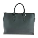 Louis Vuitton Taiga Anton Black Briefcase