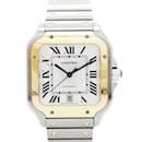 Cartier Santos de W2SA0006 White Dial Watch for Men