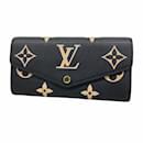 Louis Vuitton Long Wallet Monogram Empreinte Bicolor