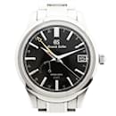 Seiko Grand 9R66-0AL0 Black Dial Men's Watch