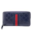 Gucci 408831 GG Shima Sherry Line Long Wallet