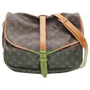 Louis Vuitton Brown Monogram Saumur 35