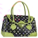 LOUIS VUITTON Monogram Multicolor Beverly GM Hand Bag Black M40202 Auth BA2222V - Louis Vuitton