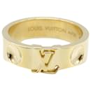 Louis Vuitton Gold 18K Yellow Gold Empreinte Ring