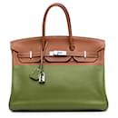 Hermès Brown Togo Birkin Retourne 35