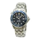 OMEGA Seamaster Professional 300 Date Blue Dial Quartz Watch - Omega