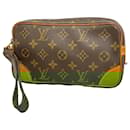 Louis Vuitton Clutch Bag Monogram Marly Dragonne PM M51827