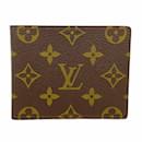 Louis Vuitton Monogram Brown Bi-Fold Wallet
