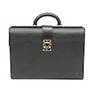 Louis Vuitton Epi Serviette Fermoir M54352 Men's Briefcase