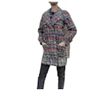 Chanel Cotton Multicolour Rain Coat Sz. 38 Pre-Owned