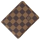 Louis Vuitton Bi-fold Wallet in Damier Canvas
