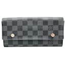 Louis Vuitton Damier Graphite Long Wallet