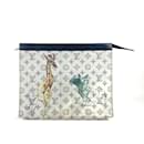 Louis Vuitton Monogram Savannah Chapman Brothers Pochette Voyage GM Pouch Bag