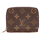 Louis Vuitton Brown Monogram Zippy Coin Purse