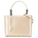 Dior Brown Patent Malice Pearl Satchel