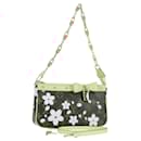 LOUIS VUITTON Cherry Blossom LV �~ TM Pochette Accessoires M13666 LV Auth BA1730SM - Louis Vuitton