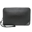 Prada Men's Second Bag 2VF052 Saffiano Leather Clutch