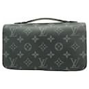 Louis Vuitton Long Wallet Monogram Eclipse Zippy XL