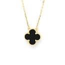 Collier Vintage Alhambra de Van Cleef & Arpels avec Onyx
