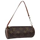 LOUIS VUITTON Monogram Papillon Pouch LV Auth BD2060 - Louis Vuitton