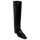 Loulou Studio Black Leather Lirone Boots - Autre Marque
