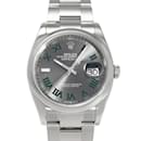 Rolex Datejust 36 Slate Green Roman Dial Watch