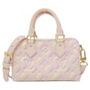 Louis Vuitton Monogram Empreinte Nano Speedy Boston Bag