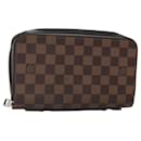 LOUIS VUITTON Damier Ebene Zippy XL Wallet N63284 LV Auth 125430 - Louis Vuitton