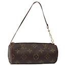 LOUIS VUITTON Monogram Papillon Pouch LV Auth 124479 - Louis Vuitton