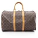Louis Vuitton Keepall 45 Monogram Boston Bag
