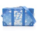 Louis Vuitton Monogram Clouds PVC Coated Canvas × Leather Soft Trunk Wallet 2way Shoulder Bag M45432