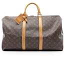 Louis Vuitton Monogram Keepall 50 Boston Bag M41426