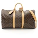Louis Vuitton Keepall Bandouliere Monogram Boston Bag
