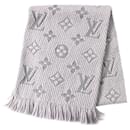 Louis Vuitton Logo Mania Wool Silk Scarf M74742