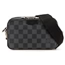 Louis Vuitton Damier Graphite Alpha Wearable Wallet Shoulder Bag N60418