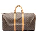 Louis Vuitton Keepall 55 Monogram Bag