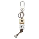 Louis Vuitton Metal Plastic PVC Porte Cles Dice Keyring M66734