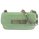 Balenciaga Gossip Leather Chain Shoulder Bag