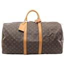 Louis Vuitton Keepall 55 Monogram Bag