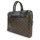Louis Vuitton Monogram Macassar Business Bag M54019