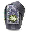Louis Vuitton Monogram Denim Double Phone Pouch 2way Shoulder Bag M81060