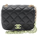 Chanel Lambskin Mini Matelasse Shoulder Bag AS3849