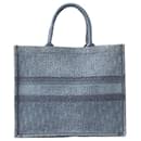 Christian Dior Book Tote Denim Tote Bag