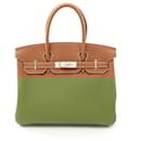 Sac à main Hermès Togo Birkin 30 Marron WTN214AF Timbre W (2024)