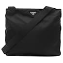 Prada Nylon Saffiano Shoulder Bag