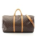 Louis Vuitton Keepall Bandouliere Monogram Boston Bag
